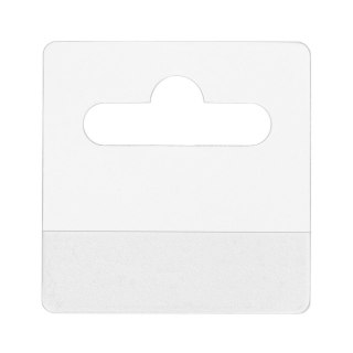 Eurozawieszka samoprzylepna 50 x 50 mm 1000 szt transparentna