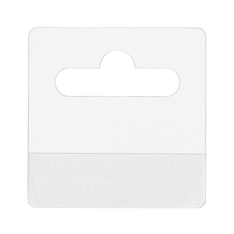 Eurozawieszka samoprzylepna 50 x 50 mm 1000 szt transparentna
