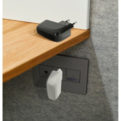 Ładowarka sieciowa do telefonu Blue Star Lite USB A 1A 5W + kabel USB A do Lightning TFK-TC-1095B biała