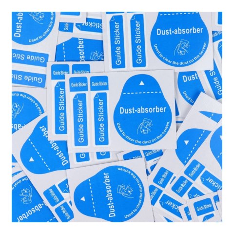 Naklejki do usuwania kurzu z LCD - zestaw 100szt