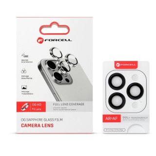 Szkło hartowane Forcell Premium do aparatu - do iPhone 12 Pro Max Grafitowy