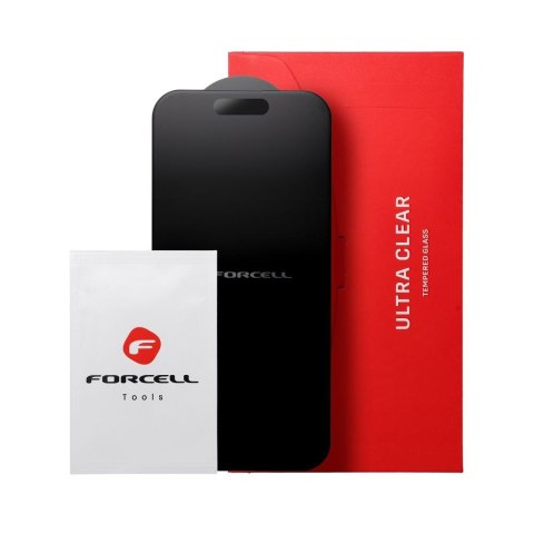 Szkło hartowane do iPhone 16 PRO MAX / 17 PRO MAX Forcell Matt Glass czarne