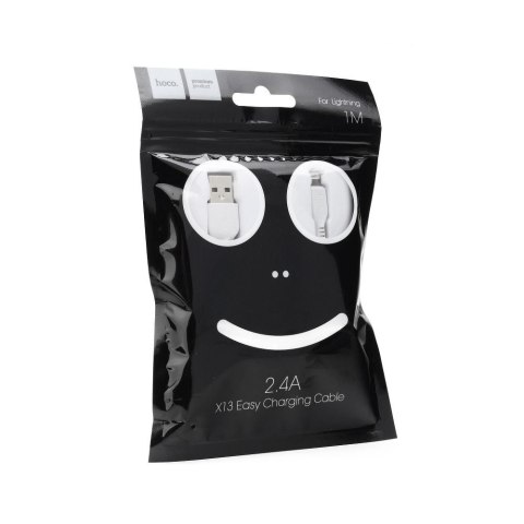 Kabel USB A do Lightning Hoco 1 m X13 biały
