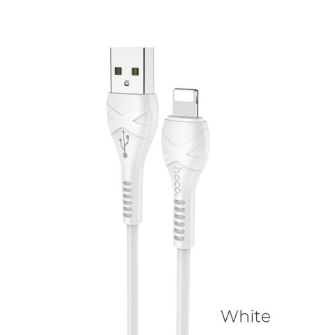 Kabel USB A do Lightning Hoco 1 m X37 biały