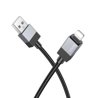 Kabel USB A do Lightning Hoco 2,4A 1 m X110 czarny