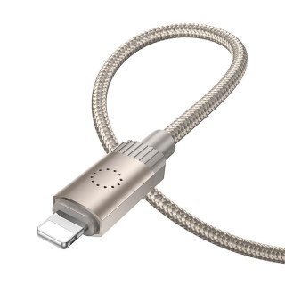 Kabel USB A do Lightning Hoco 2,4A 1 m X117 złoty
