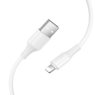 Kabel USB A do Lightning Hoco 2,4A 1 m X120 biały