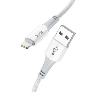 Kabel USB A do Lightning Hoco 2,4A 1 m X70 biały
