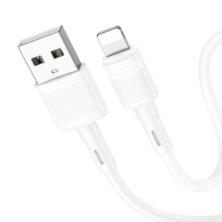 Kabel USB A do Lightning Hoco 2,4A 1 m X83 biały