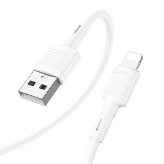 Kabel USB A do Lightning Hoco 2,4A 1 m X83 biały