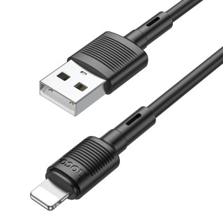 Kabel USB A do Lightning Hoco 2,4A 1 m X83 czarny