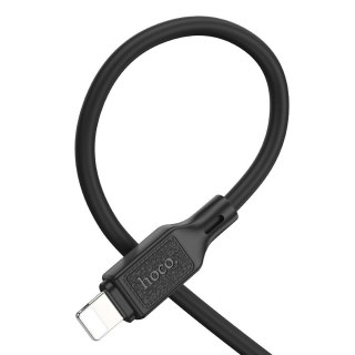 Kabel USB A do Lightning Hoco 2,4A 1 m X90 czarny