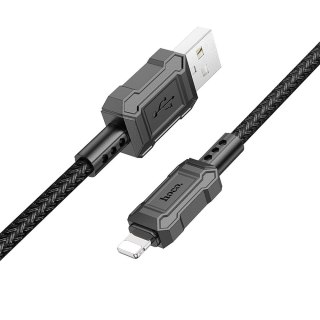 Kabel USB A do Lightning Hoco 2,4A 1 m X94 czarny