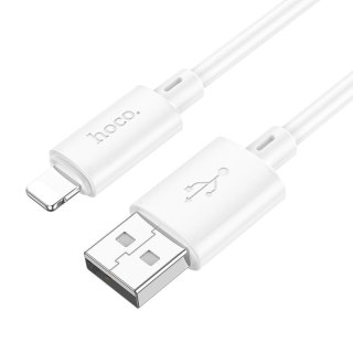 Kabel USB A do Lightning Hoco 2,4A 2 m X88 biały
