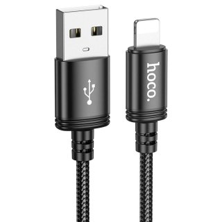 Kabel USB A do Lightning Hoco 2,4A 3 m X91 czarny