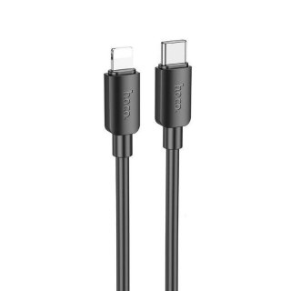 Kabel USB C do Lightning Hoco PD 2,4A 20W 1 m X96 czarny
