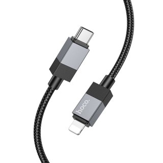 Kabel USB C do Lightning Hoco PD 27W 1 m X110 czarny