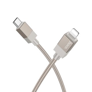 Kabel USB C do Lightning Hoco PD 27W 1 m X110 złoty