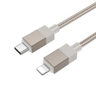 Kabel USB C do Lightning Hoco PD 27W 1 m X110 złoty