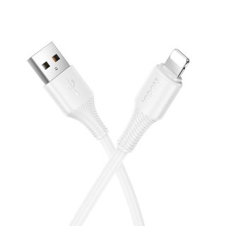 Kabel USB C do Lightning Hoco PD 27W 1 m X120 biały