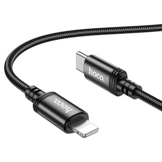 Kabel USB C do Lightning Hoco PD 27W 2 m X89 czarny