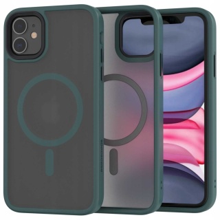 Spacecase Hybrid Mag iPhone 11 dark green
