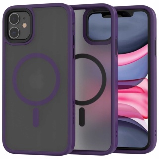 Spacecase Hybrid Mag iPhone 11 dark purple