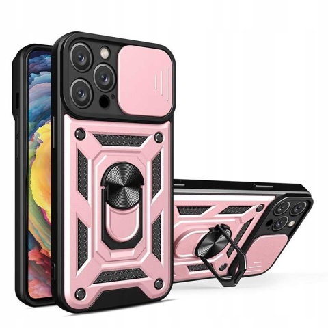 Spacecase Camring iPhone 15 Pro pink