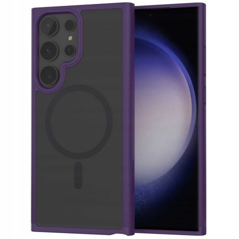 Spacecase Hybrid Mag Galaxy S23 Ultra purple