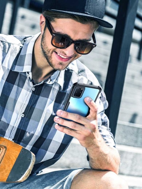 Spacecase Beetle Galaxy S20+ czarny