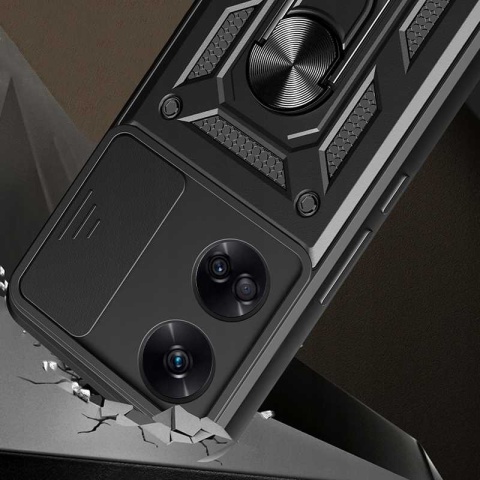 Spacecase Camring Honor 90 Lite black