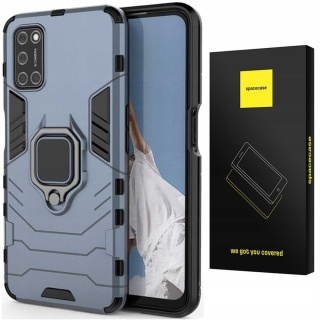 Spacecase X-Ring Oppo A52/A72/A92 niebieski