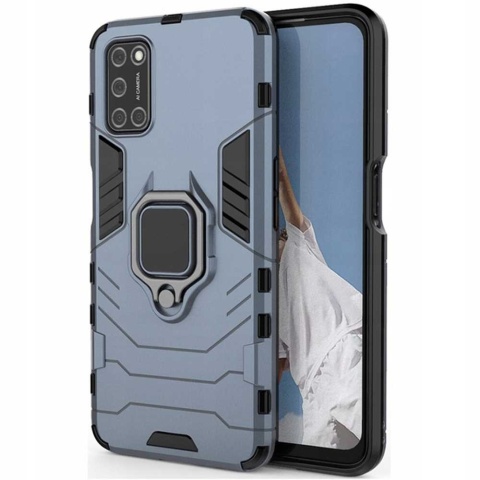 Spacecase X-Ring Oppo A52/A72/A92 niebieski