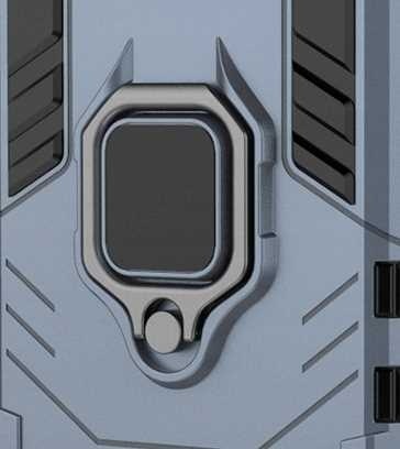 Spacecase X-Ring Oppo A52/A72/A92 niebieski