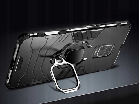 Spacecase X-Ring Redmi Note 9S/9 Pro czarny