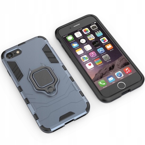 Spacecase X-Ring iPhone 7/8/SE 2020 niebieski