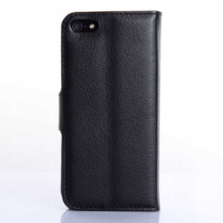 LITCHI iPhone 5/5S/SE czarny