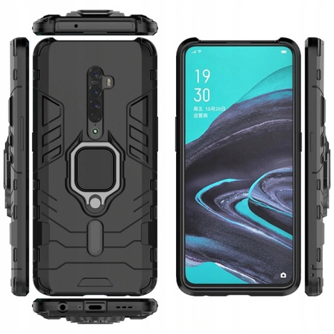 Spacecase X-Ring Oppo Reno 2 czarny