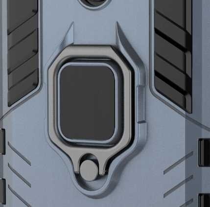 Spacecase X-Ring Redmi 9 niebieski