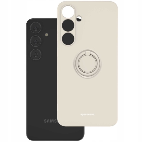 Spacecase Silicone Ring Galaxy S24+ bone