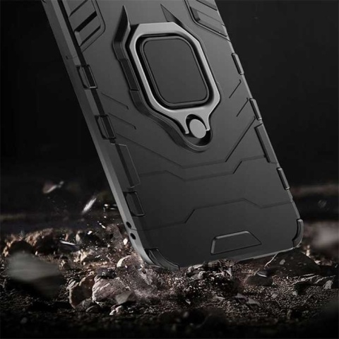 Spacecase X-Ring Huawei P20 czarny