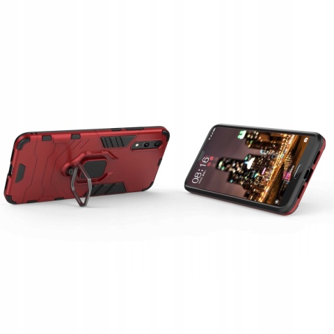 Spacecase X-Ring Huawei P20 czerwony