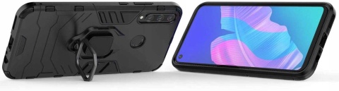 Spacecase X-Ring Huawei P40 Lite E czarny