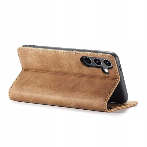 Spacecase Wallet Galaxy S24+ light brown