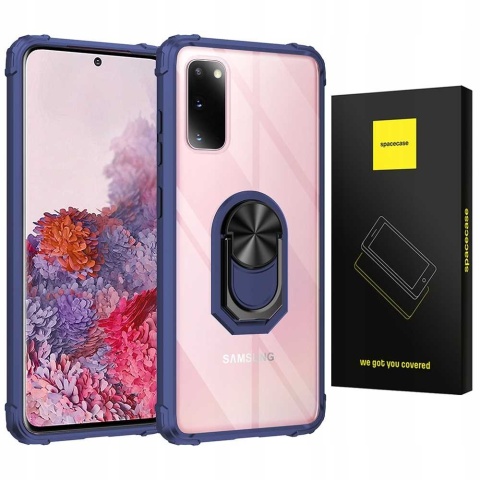 Spacecase AirRing Galaxy S20 niebieski