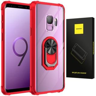 Spacecase AirRing Galaxy S9 czerwony
