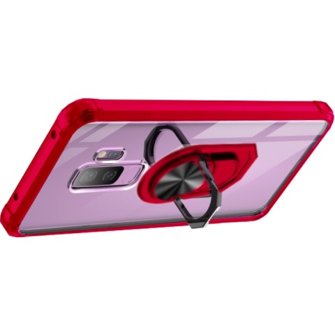 Spacecase AirRing Galaxy S9+ czerwony