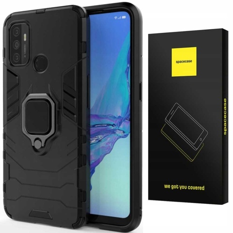 Spacecase X-Ring Oppo A53 czarny