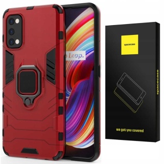Spacecase X-Ring Realme 7 Pro czerwony