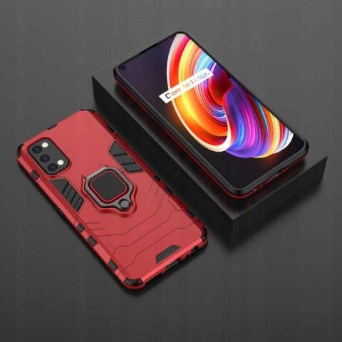 Spacecase X-Ring Realme 7 Pro czerwony